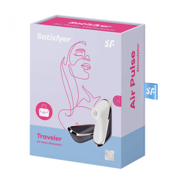 Quiet & Discreet Traveler Air Pulse Clit Stimulator