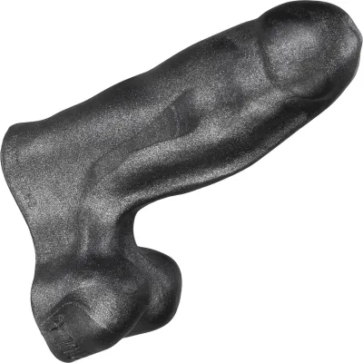Oxballs Buddy 6 Super Squishy Thick Silicone Dildo Smoke Smoosh Metallic