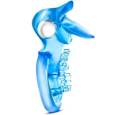 Blush Novelties Stay Hard Vibrating Tongue Ring