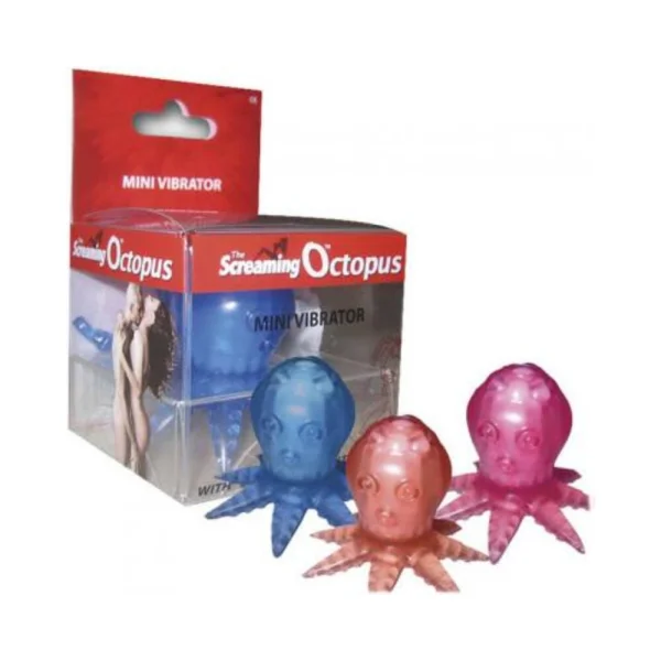Screaming Octopus Mini Vibrator 12 Display