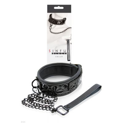 nsnovelties Sinful Collar with Leash