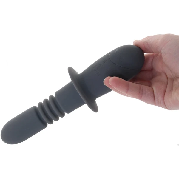 Ramrod Thrusting Rechargeable Waterproof Silicone Vibrating Anal Probe By CalExotics