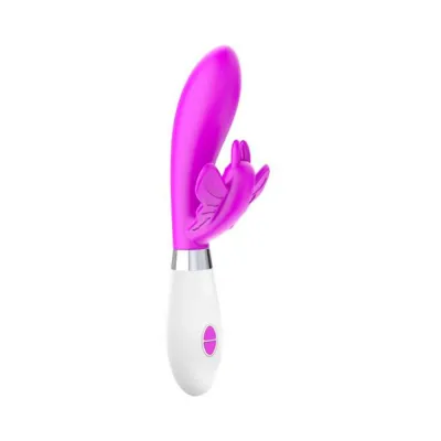 Luna Neon Alexios Ultra soft Silicone Dual Stimulator Fuchsia