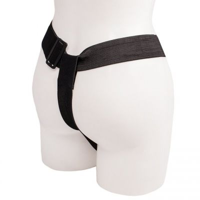 Love Stick Dark Tone Double Strap On 6 Inch