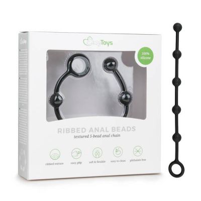 EasyToys Ribbed Anal Beads