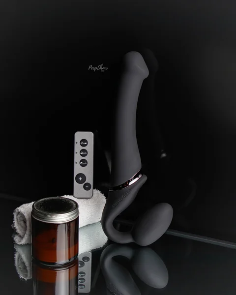 Strap-On-Me Vibrating Bendable Strap-On Dildo with Remote Control — image 22 of 25