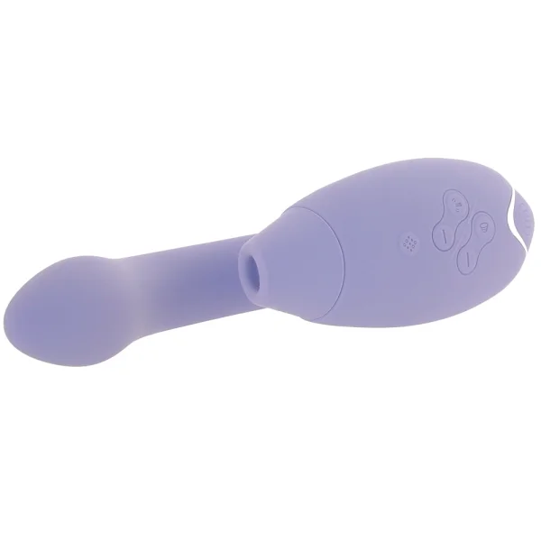 Womanizer DUO 2 Silicone Pleasure Air Clitoral & G-Spot Stimulator - Lilac