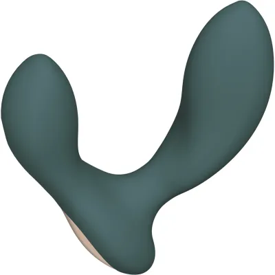 LELO HUGO 2 Rechargeable Waterproof Silicone App Controlled Prostate Massager Green