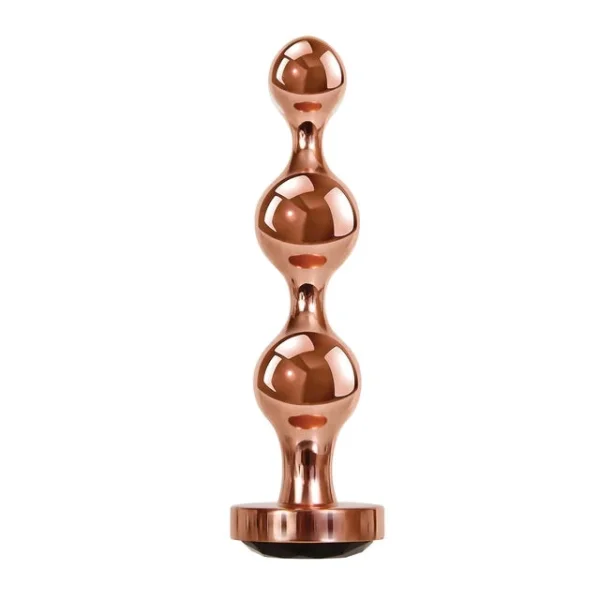 Gold Digger Metal Anal Beads - 1 Plug