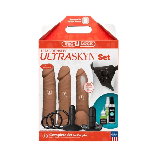 Vac-U-Lock Dual Density Ultraskyn Set - Tan