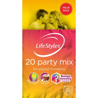 LifeStyles LifeStyles Party Mix Condoms 20pk