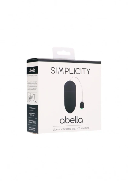 Abella Classic Vibrating Egg - Black