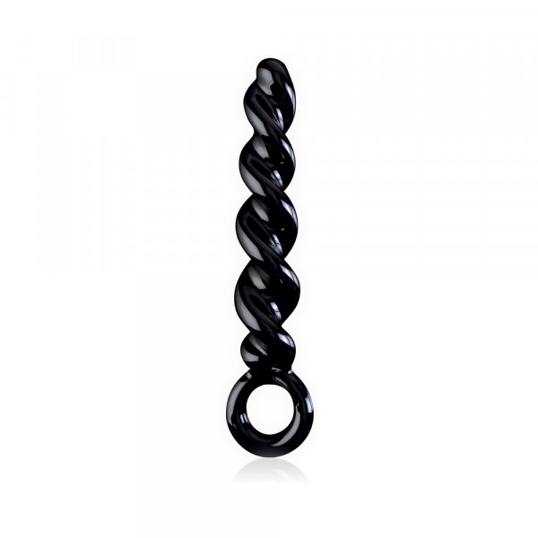 Icicles No 39 Black Glass Massager