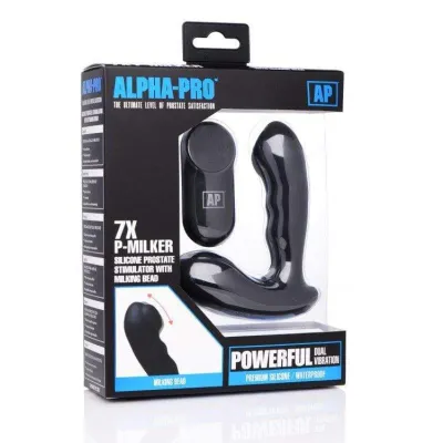7x P Milker Silicone Prostate Stimulator With Milking Bead