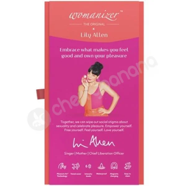 Womanizer Liberty By Lily Allen Clitoral Suction Stimulator