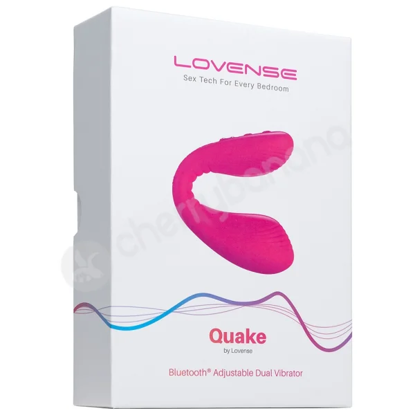 Lovense Dolce Remote Control Dual-ended Vibrator - Hot Pink - 2.9 Inch