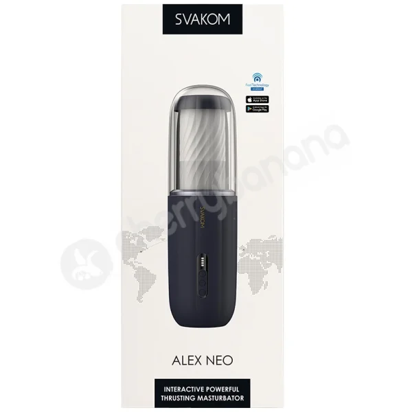 Svakom Alex Neo Connexion Series App-Controlled Interactive Experience Masturbator