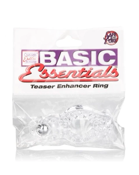 Basic Essentials Teaser Enhancer Ring - Clear - O/s