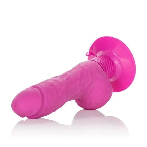 Shower Stud Super Stud Vibrating Dildo Pink — image 7 of 8