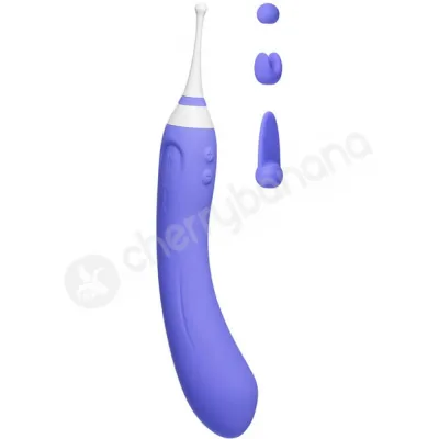 Lovense Hyphy Dual End High Frequency Vibrator With Attachments