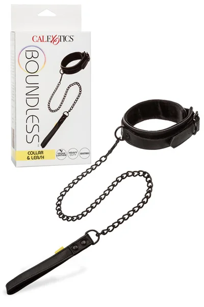 California Exotic Boundless Vegan Leather Collar & Leash — image 4 of 6