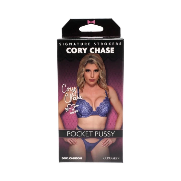Signature Strokers - Cory Chase Ultraskyn Pocket Pussy Vanilla — image 13 of 13
