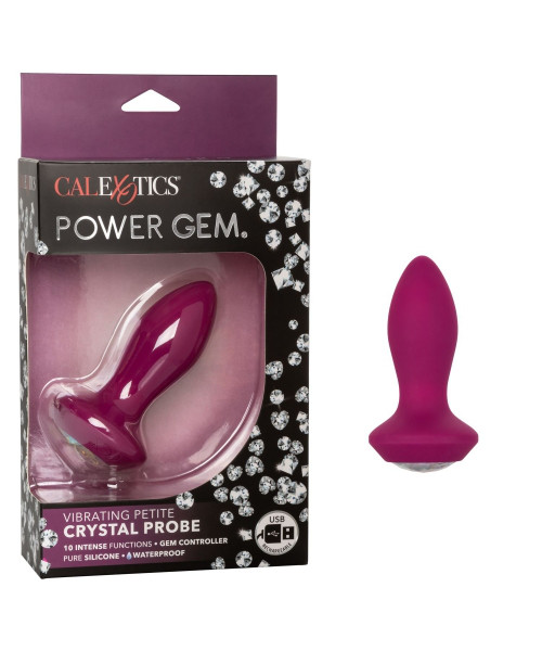 Power Gem - Vibrating Petite Crystal Probe