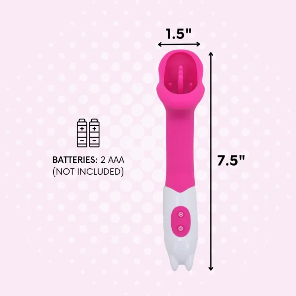 Silicone Oral Stimulating Clit Vibrator