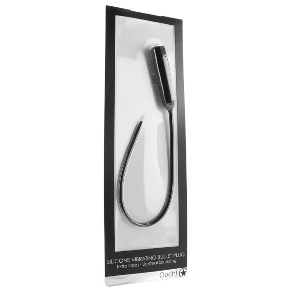 Ouch! Vibrating Extra Long Silicone Urethral Sound