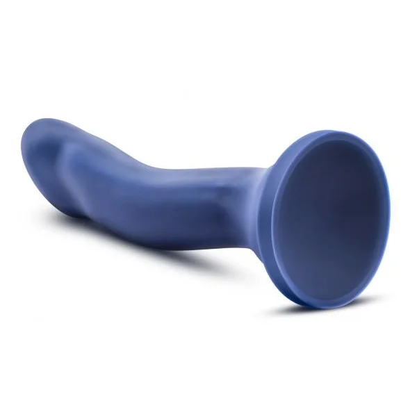 Real Nude Helio Silicone Dildo Indigo Blue