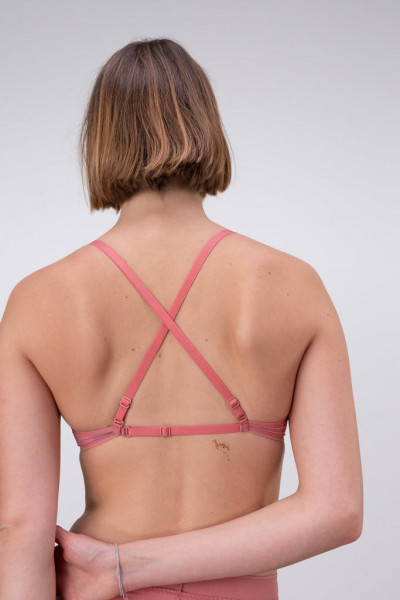 Fast Girls Bra by La Fille d'O - Coral