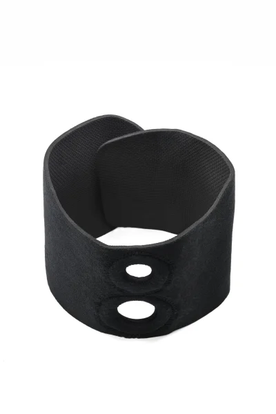Sportsheets Dual Penetration Thigh Strap on -  Black