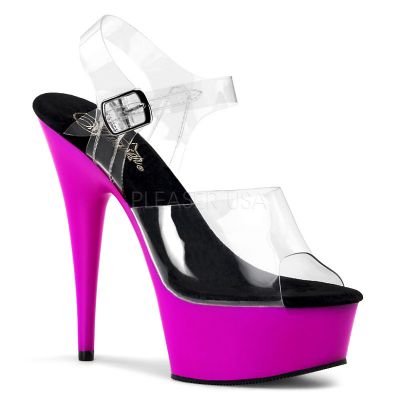 DELIGHT 608UV 6 Heel 1 3 4 UV PF Ankle Strap Sandal