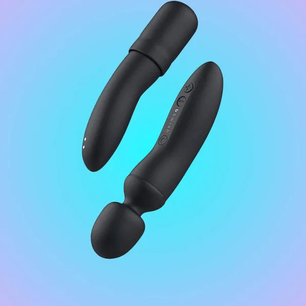 B Swish Bthrilled Premium Noir Black Wand Massager