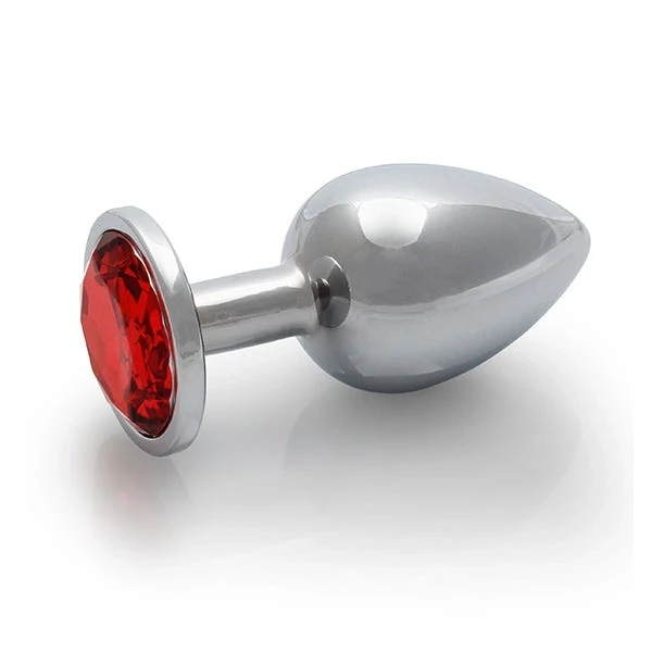 Ouch! Medium Gem Metal Anal Plug