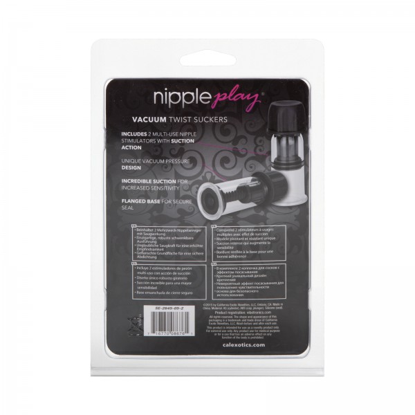 Vacuum Twist Nipple Suckers
