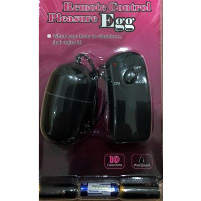 Maxpassion Remote Control Pleasure Egg Black