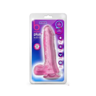 B Yours Plus Ram n Jam Dildo Pink