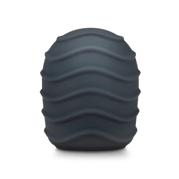 Le Wand Original Silicone Textured Covers Black Pack Of 2