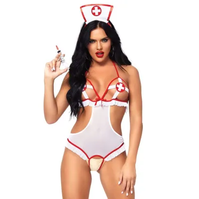 2 Pc Naughty Nurse One Size