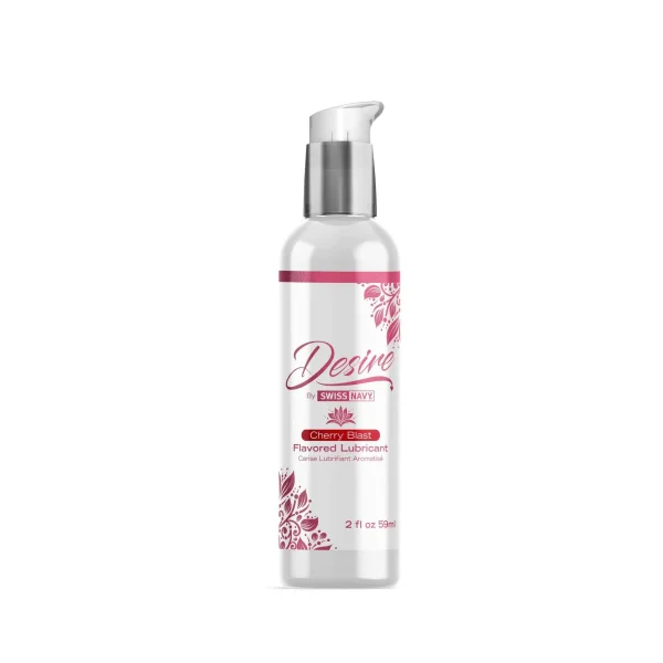 Desire - Flavored Lubricant - Cherry Blast - 2  Fl. Oz.