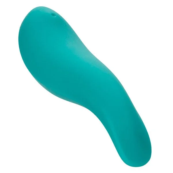 Pixies Glider Green Vibrating Clitoral Massager with Flickering Teaser