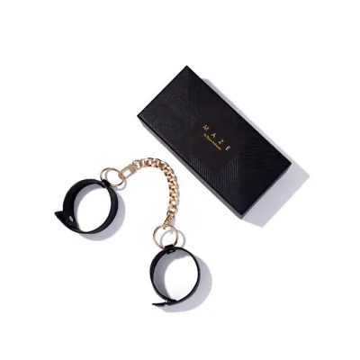 Maze Wide Cuffs Black Os