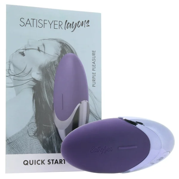 Satisfyer Purple Pleasure Lay-on Vibrator