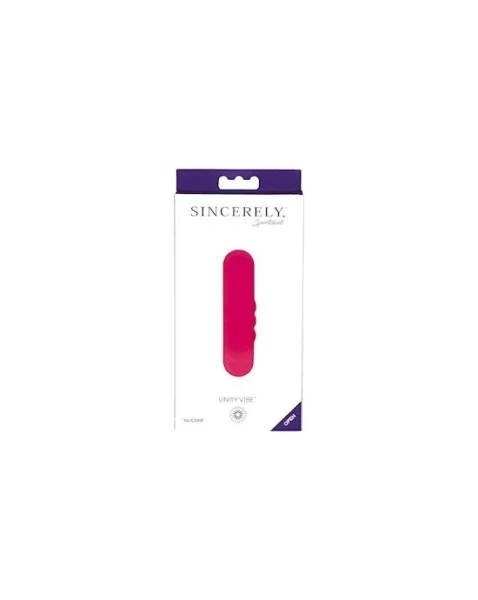 Sportsheets Sincerely Unity Silicone Vibrator - Pink - 4 Inch