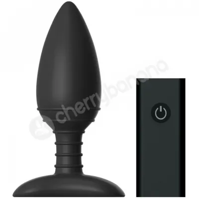 Nexus Ace Medium Black Remote Control Vibrating Butt Plug