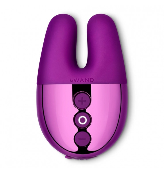 Le Wand Chrome Double Vibe Cherry