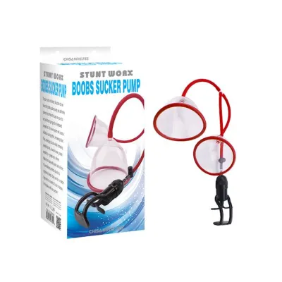 Sucker Pump Breast Stimulator Clear