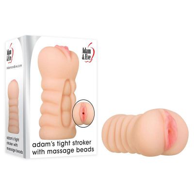 Adam Eve Adam s Tight Stroker With Massage Beads