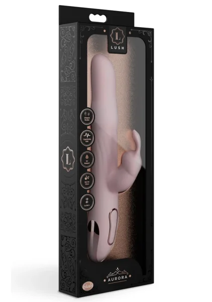 Lush Aurora Rotating Rabbit Vibrator by Blush Novelties